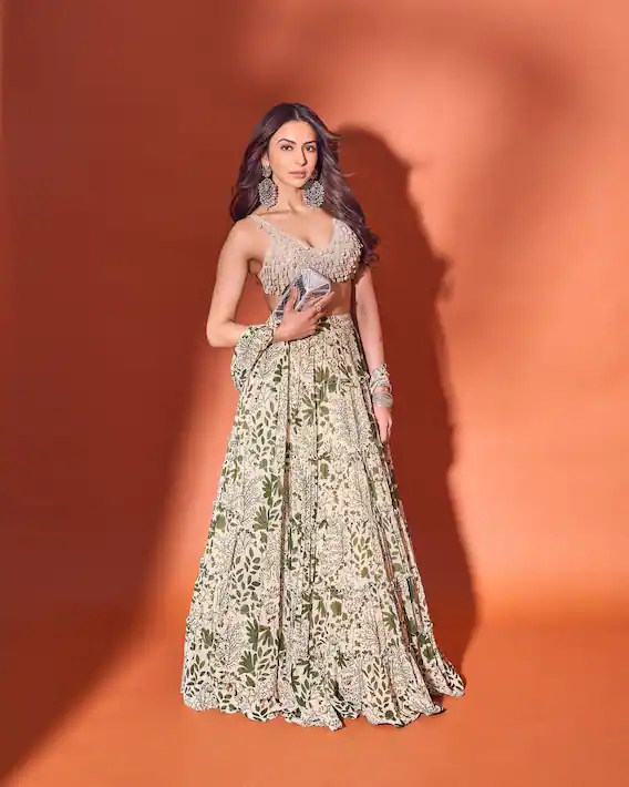 Rakul Preet Singh Printed Lehenga