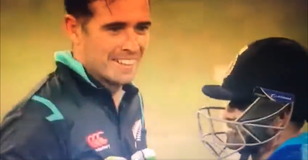 Suryakumar Yadav Celebrating With Tim Southee