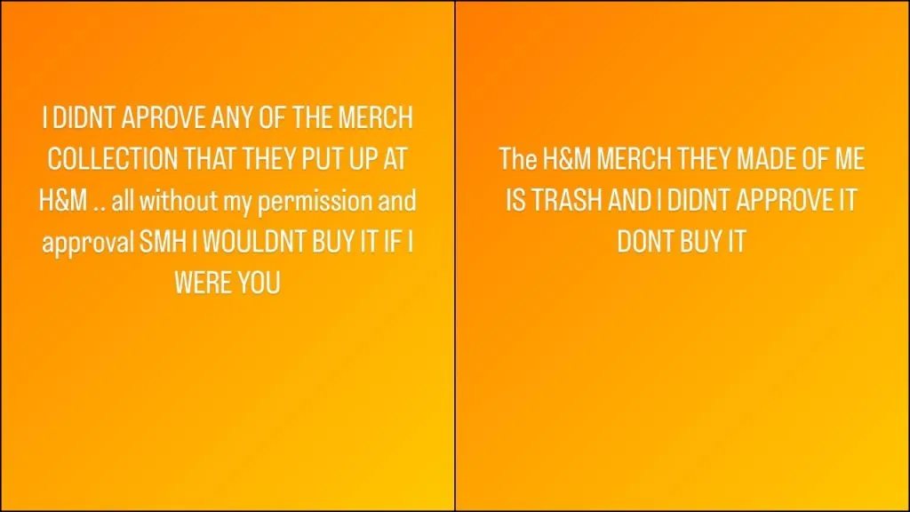 Justin Bieber Accused H&M