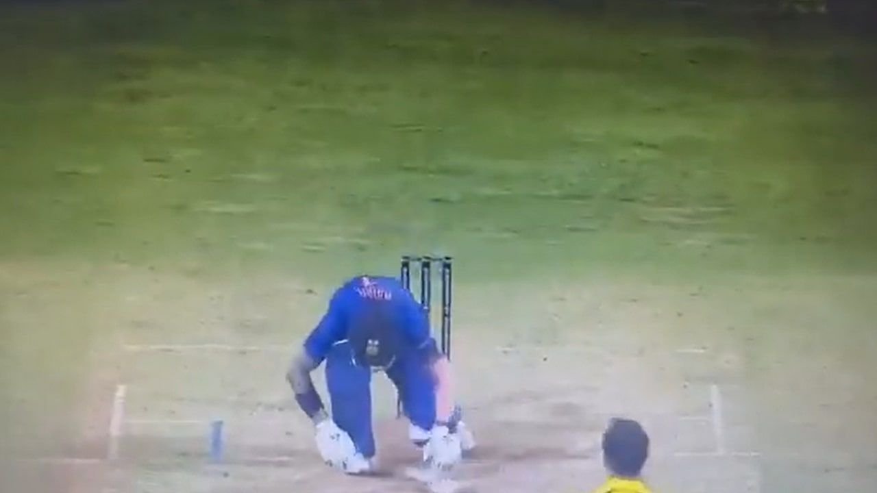 KL Rahul Hit On His Private Part