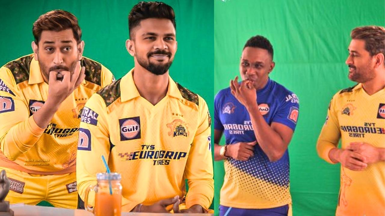 MS Dhoni Taught Gaikwad To Whistle