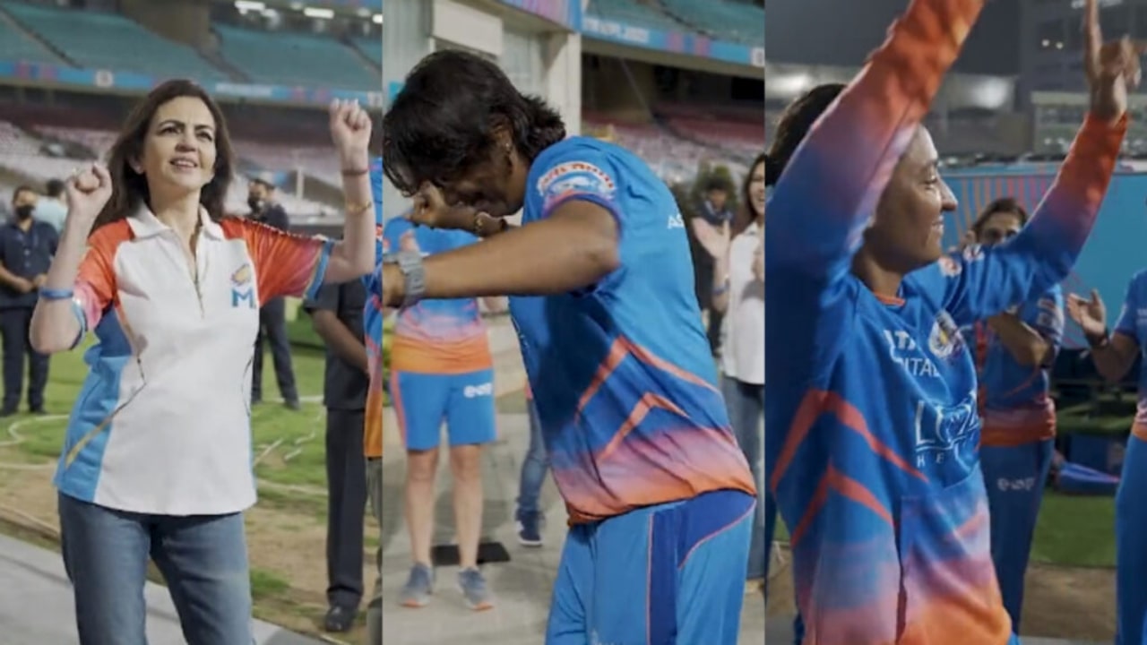 Mumbai Indians WPL Dance Video 2023