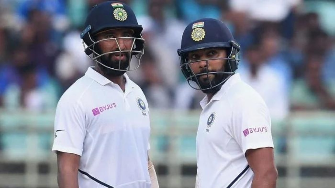 Rohit Sharma and Cheteshwar Pujara