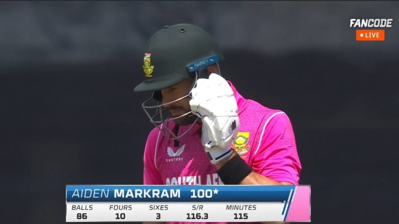 Aiden Markram Century In 86 Balls