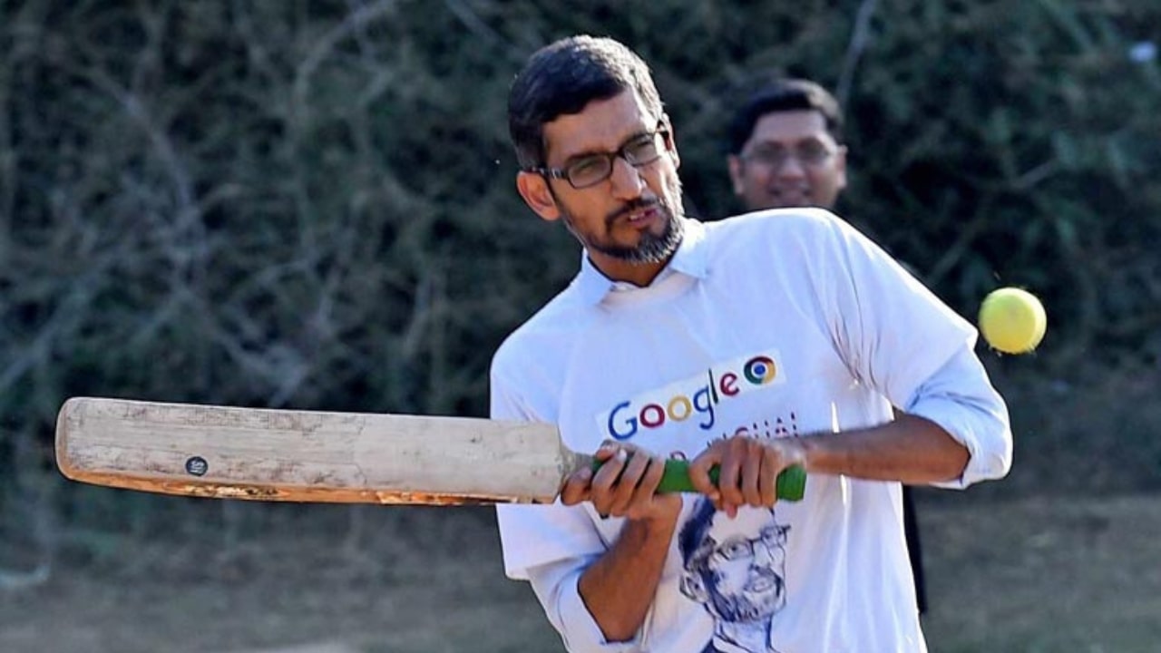 Sundar Pichai Batting
