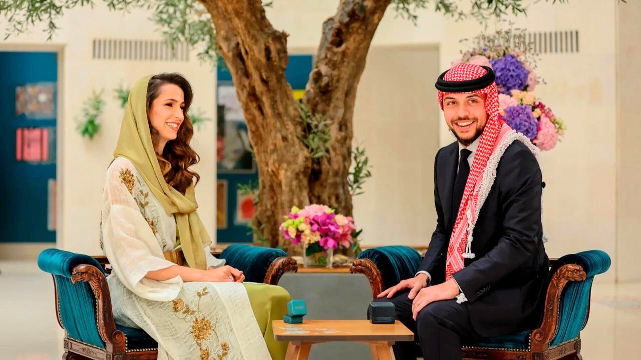 Princess Rajwa Al Hussein Marriage