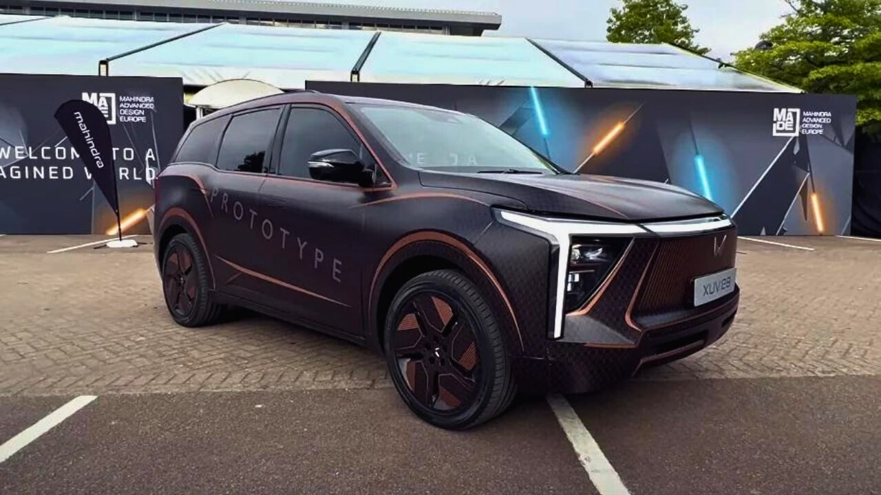 Mahindra XUV E8 Prototype